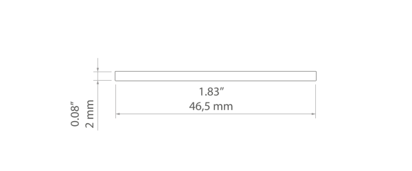 stilvolle matte Abdeckung für den Empfangsbereich